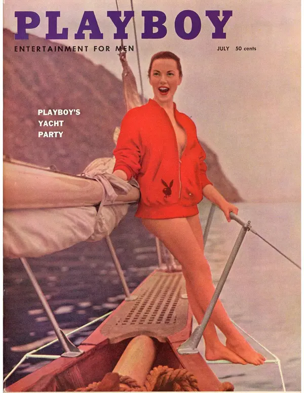 Playboy July 1957 Cover