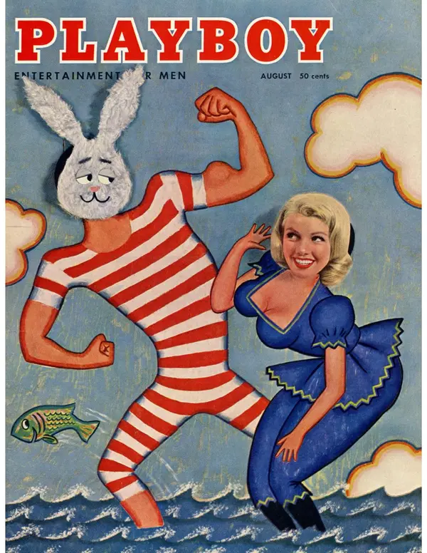 Playboy August 1957 Cover