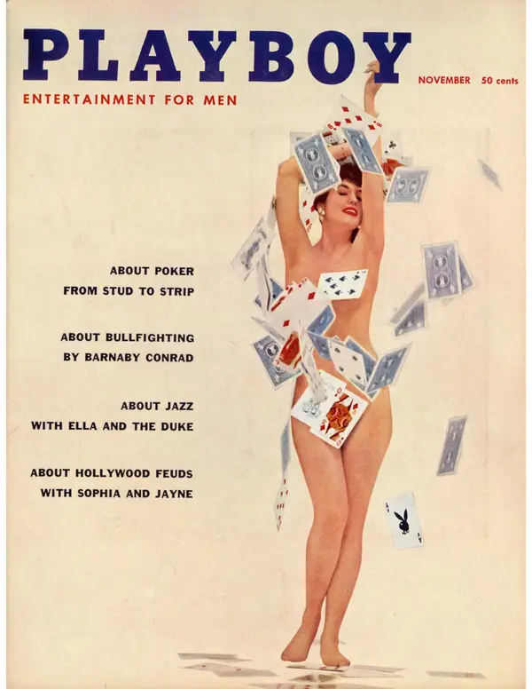 Playboy November 1957 Cover