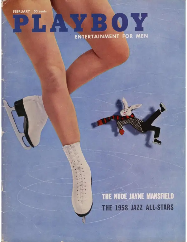 Playboy February 1958 Cover