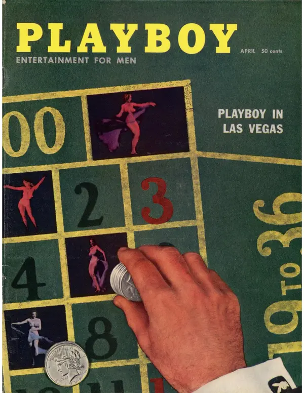 Playboy April 1958 Cover