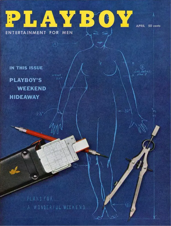 Playboy April 1959 Cover