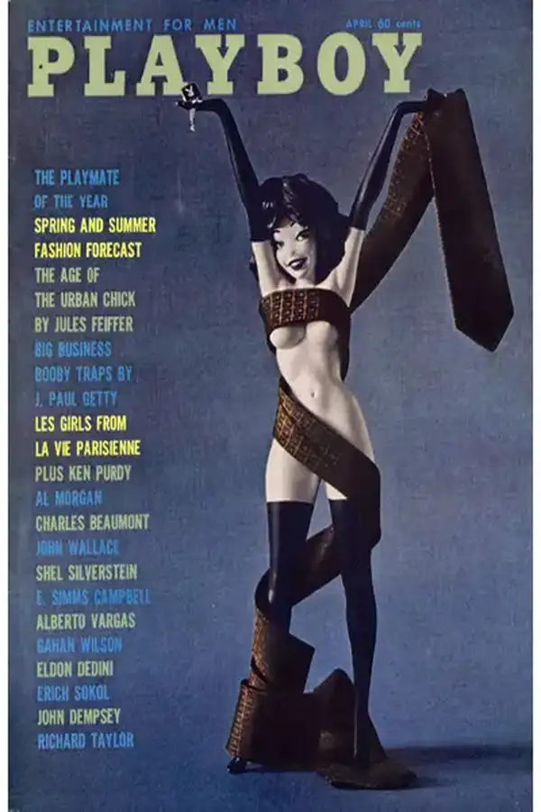 Playboy April 1961 Cover