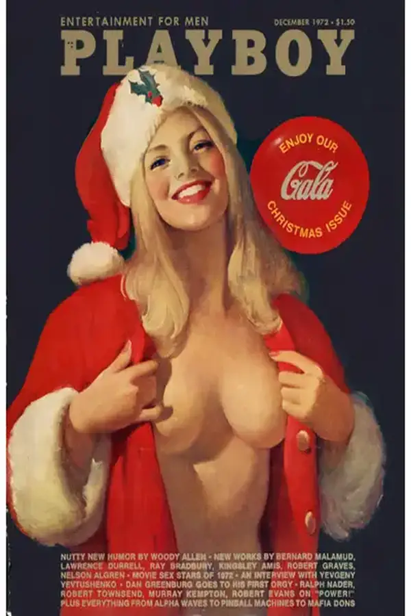 Playboy December 1972 Cover
