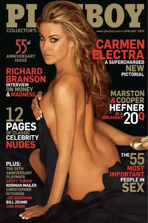 Playboy January 2009 Cover
