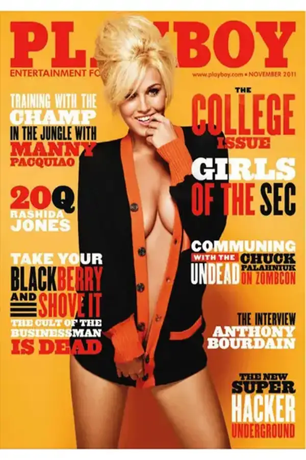 PLBOY - November 2011 Cover