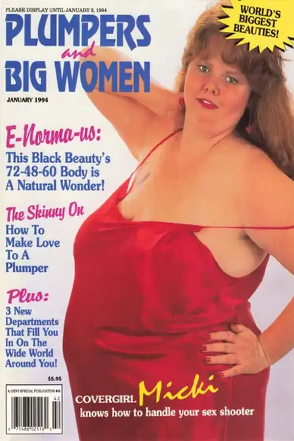 Plumpers January 1994 Cover