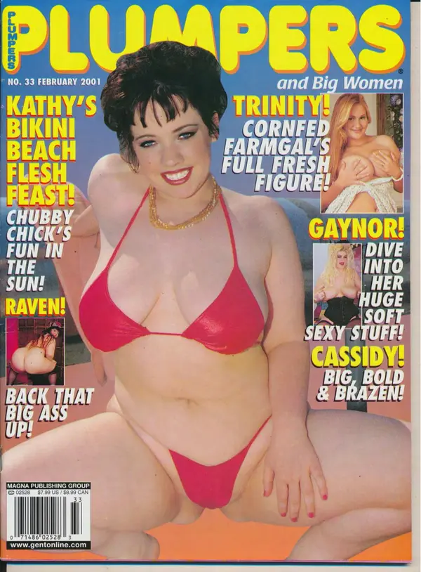 Plumpers # 33 - February 2001 Cover