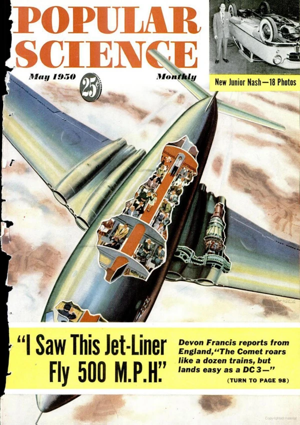 Popscience - May 1950 Cover