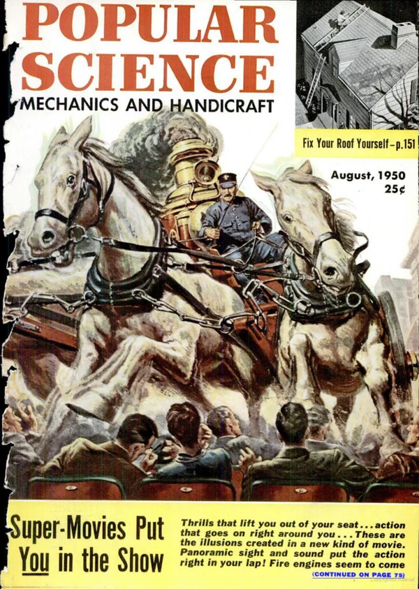 Popscience - August 1950 Cover