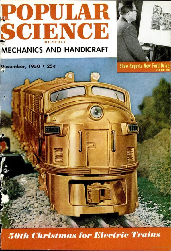 Popscience - December 1950 Cover