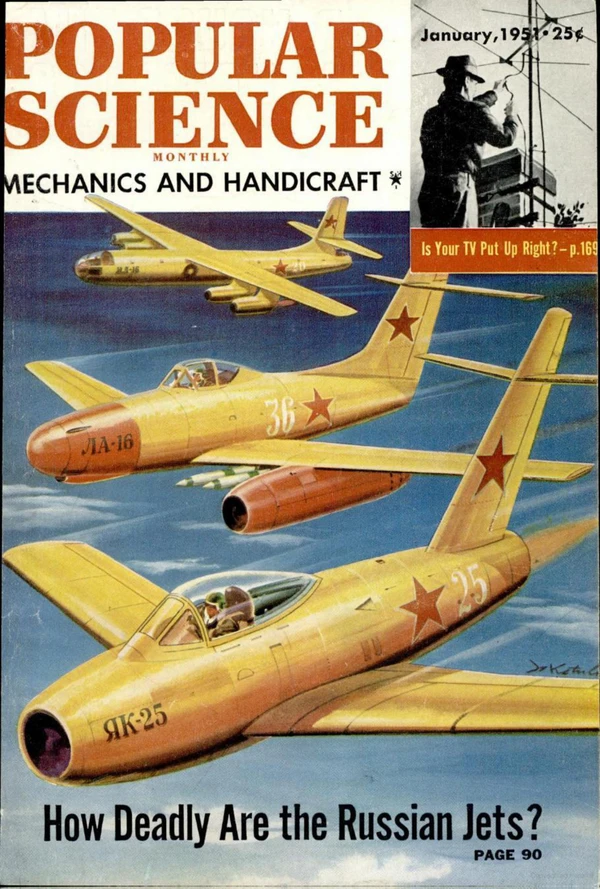 Popscience - January 1951 Cover