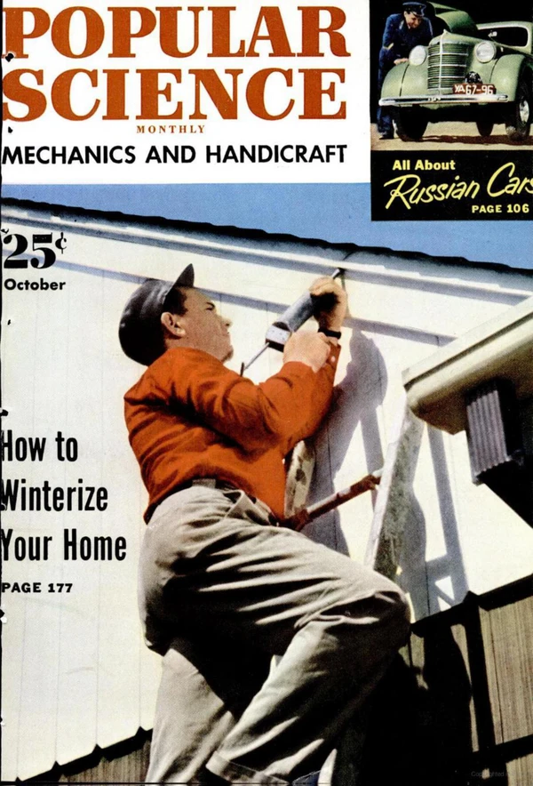 Popscience - October 1951 Cover