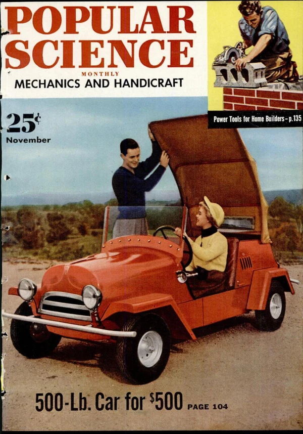 Popscience - November 1951 Cover