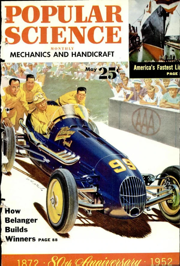 Popscience - May 1952 Cover