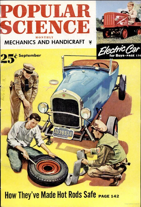 Popscience - September 1952 Cover