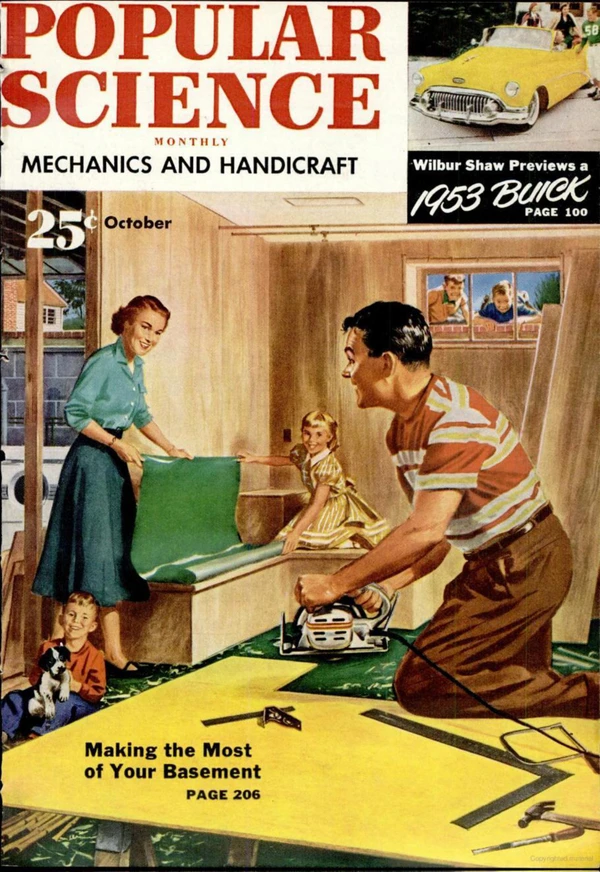 Popscience - October 1952 Cover