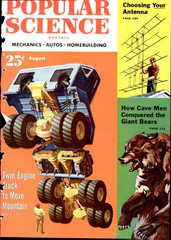 Popscience - August 1953 Cover