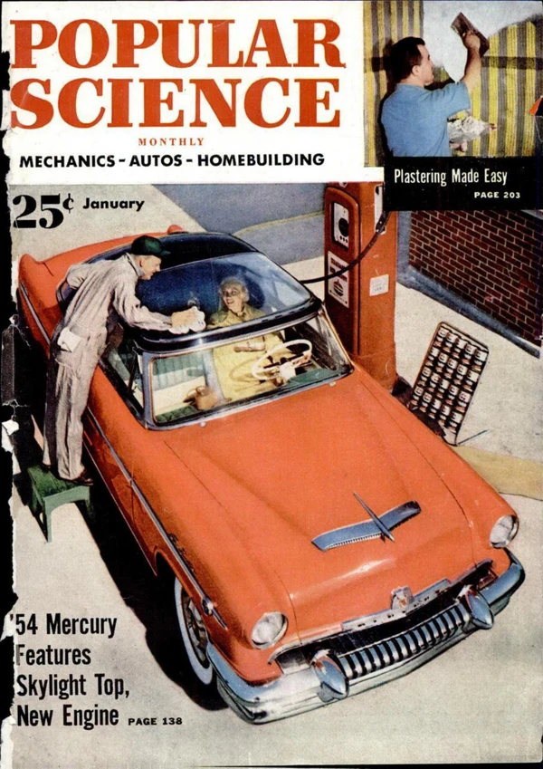 Popscience - January 1954 Cover