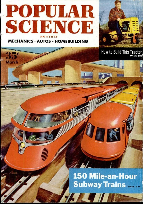 Popscience - March 1954 Cover