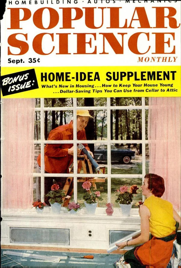 Popscience - September 1954 Cover