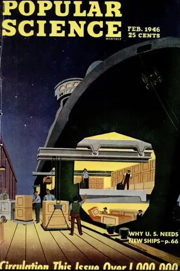 POPSCIENCE - February 1946 Cover