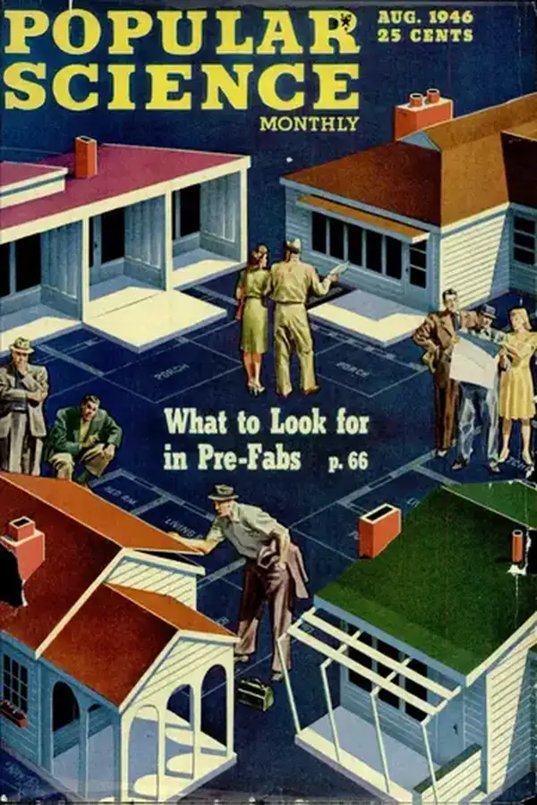 POPSCIENCE - August 1946 Cover