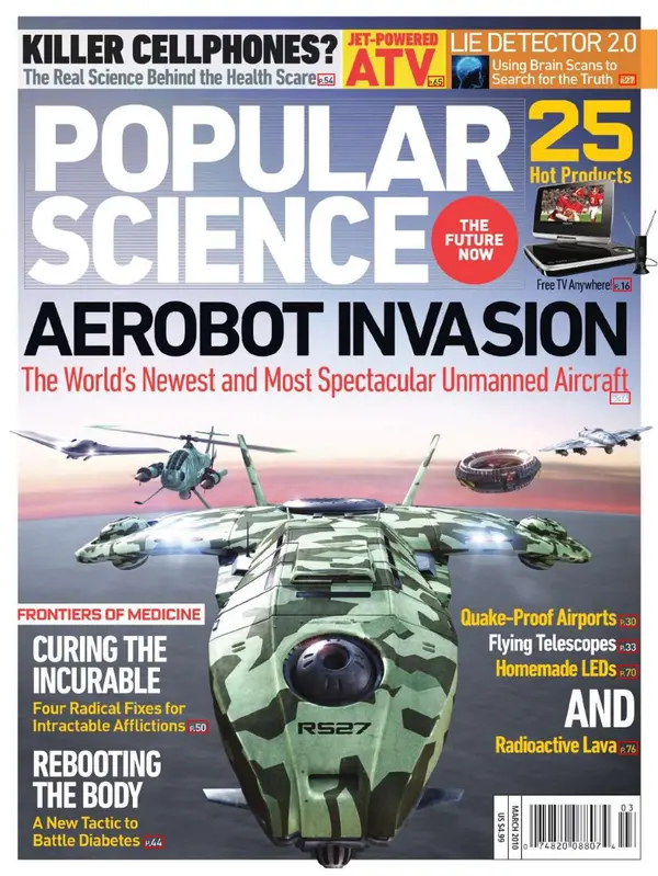 POPSCIENCE - March 2010 Cover