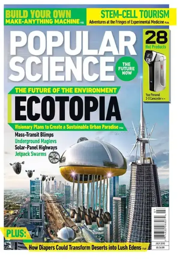 POPSCIENCE - July 2010 Cover