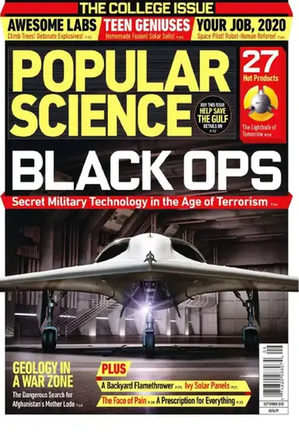 POPSCIENCE - September 2010 Cover