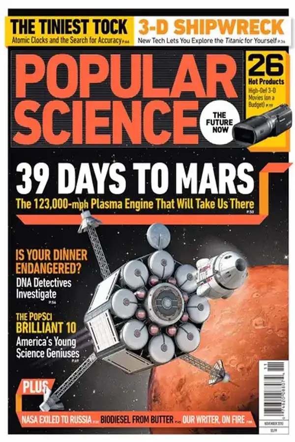 POPSCIENCE - November 2010 Cover