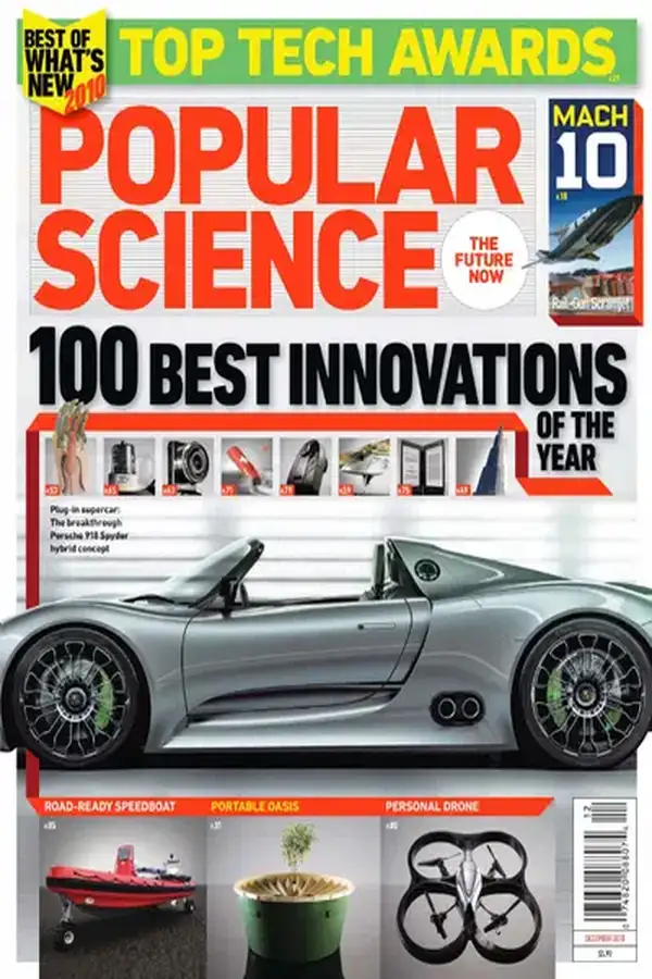 POPSCIENCE - December 2010 Cover