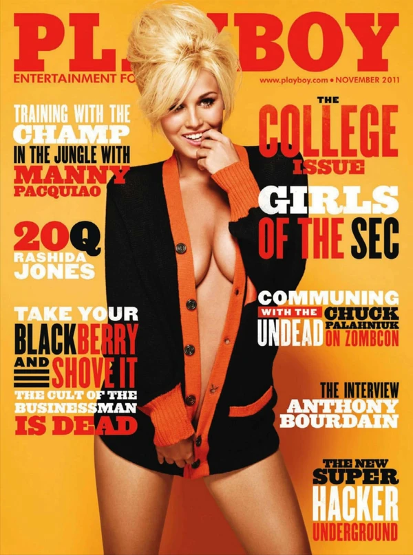 Playboy Cover To Cover - November 2011 Cover