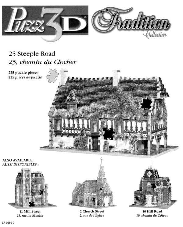 Puzz3Dinstructions Cover