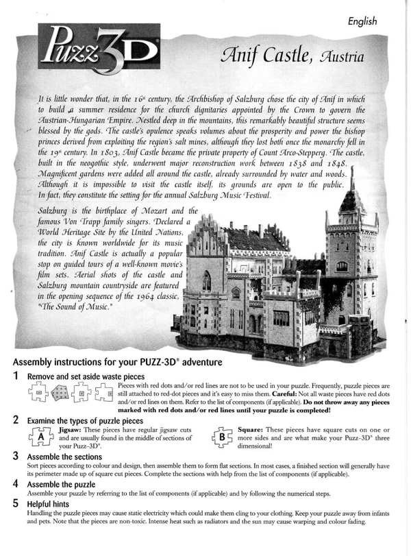 Puzz3Dinstructions Cover