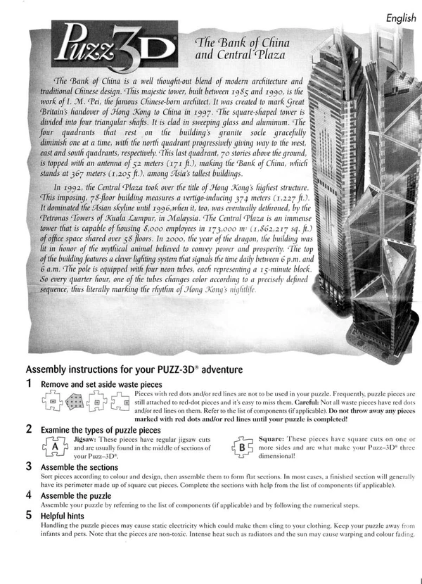 Puzz3Dinstructions Cover