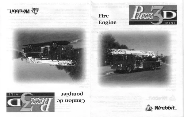 Puzz3Dinstructions Cover