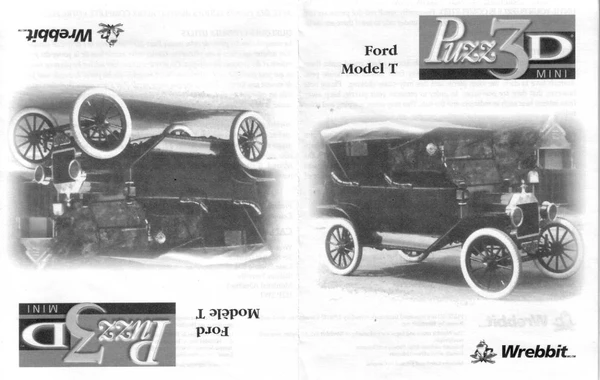 Puzz3Dinstructions Cover