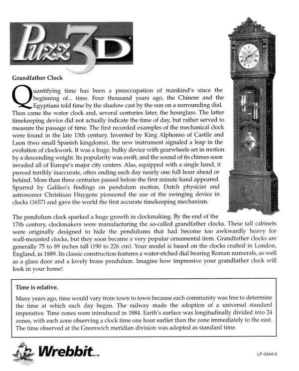 Puzz3Dinstructions Cover