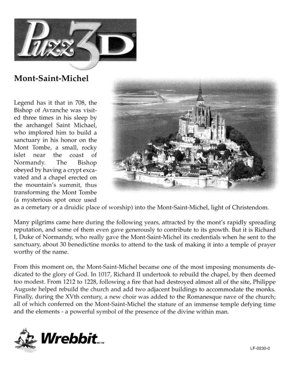 Puzz3Dinstructions Cover