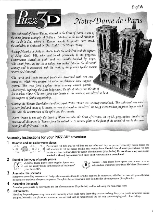 Puzz3Dinstructions Cover