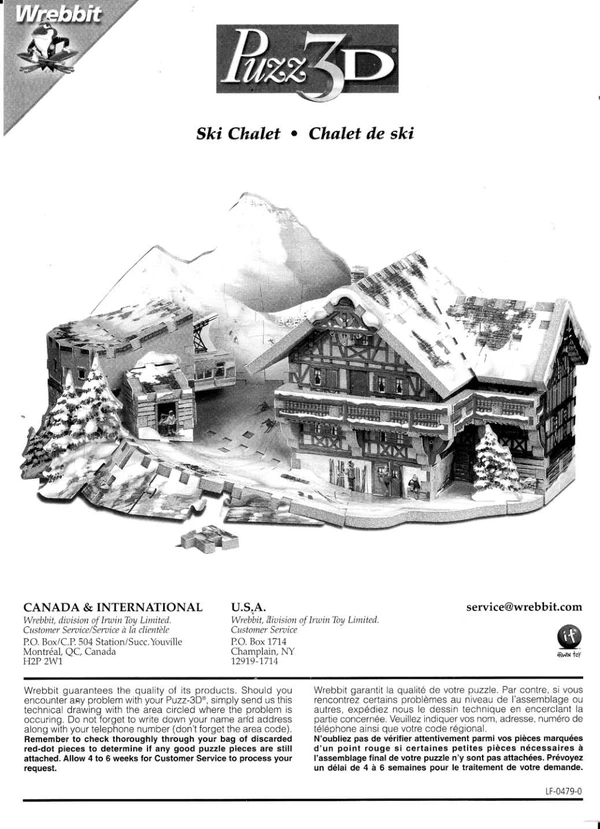 Puzz3Dinstructions Cover