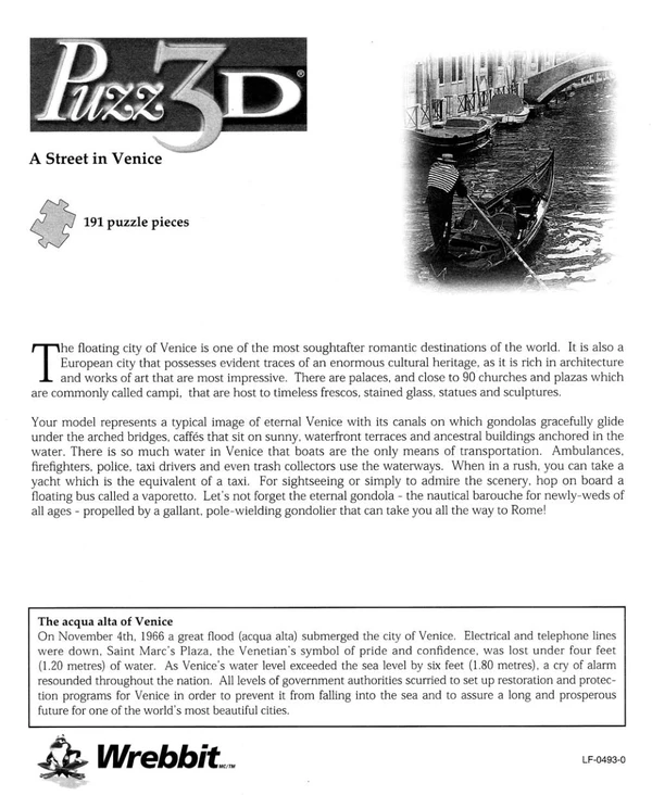 Puzz3Dinstructions Cover