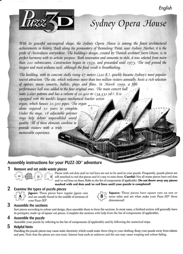 Puzz3Dinstructions Cover