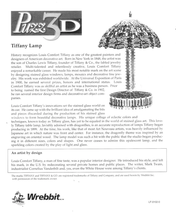 Puzz3Dinstructions Cover