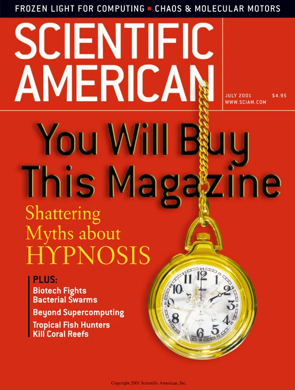 SCIENTIFICAM - 2001 Cover