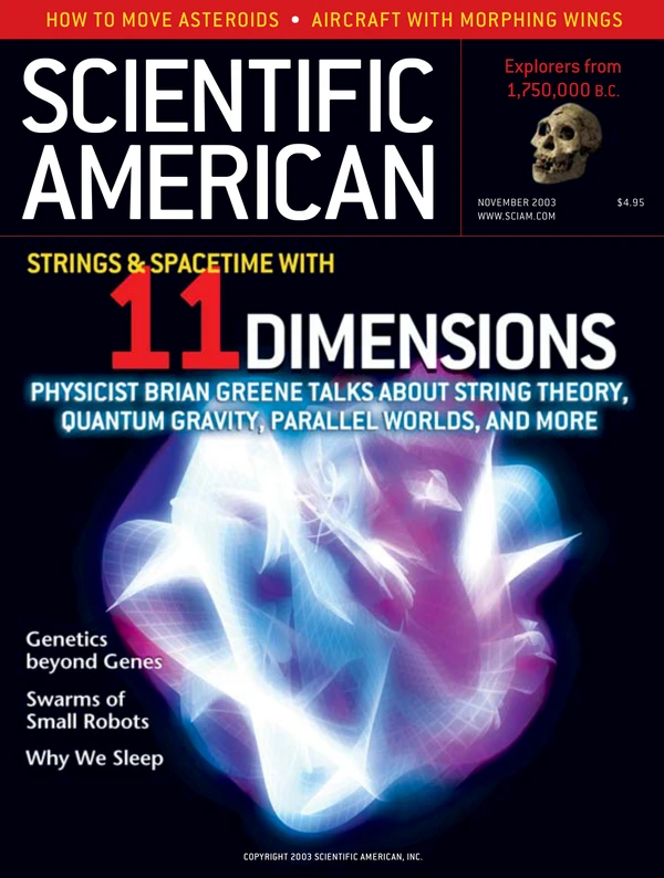 SCIENTIFICAM - 2003 Cover
