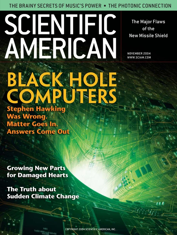 SCIENTIFICAM - 2004 Cover