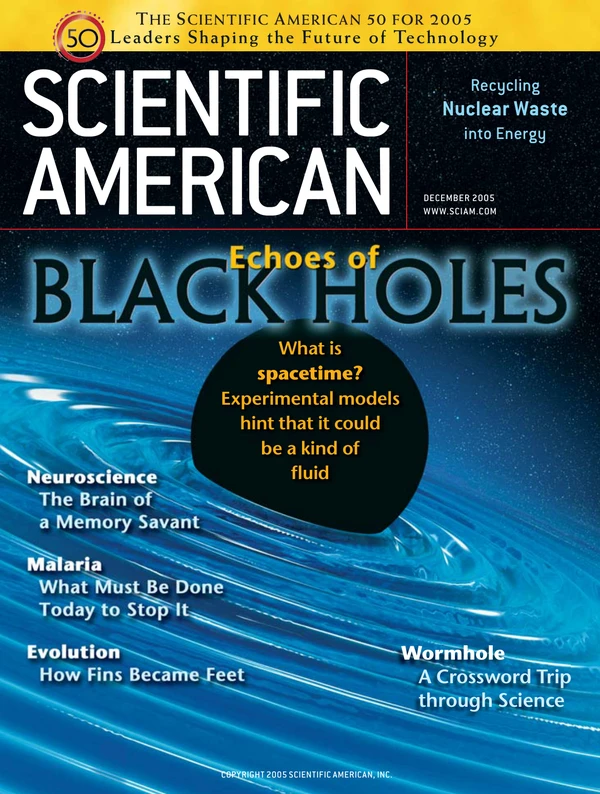 SCIENTIFICAM - 2005 Cover