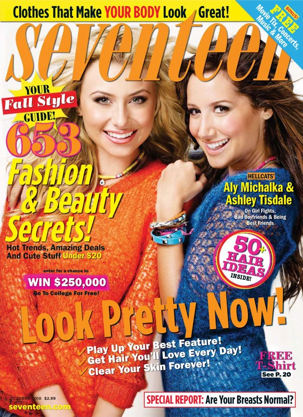 Seventeen Fashion - October 2010 Cover